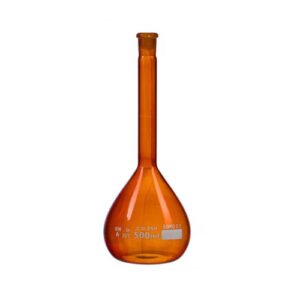 VOLUMETRIC FLASK AMBER CLASS 'A'