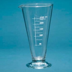 CONICAL MEASURE GRADUATED, GLASS BASE & SPOUT