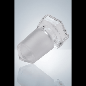 Glass Stopper, Hexagonal Head