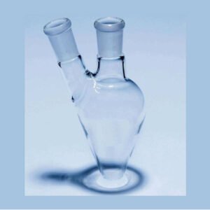 FLASKS PEAR SHAPE, TWO NECK
