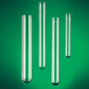TEST TUBES ROUND BOTTOM WITHOUT RIM
